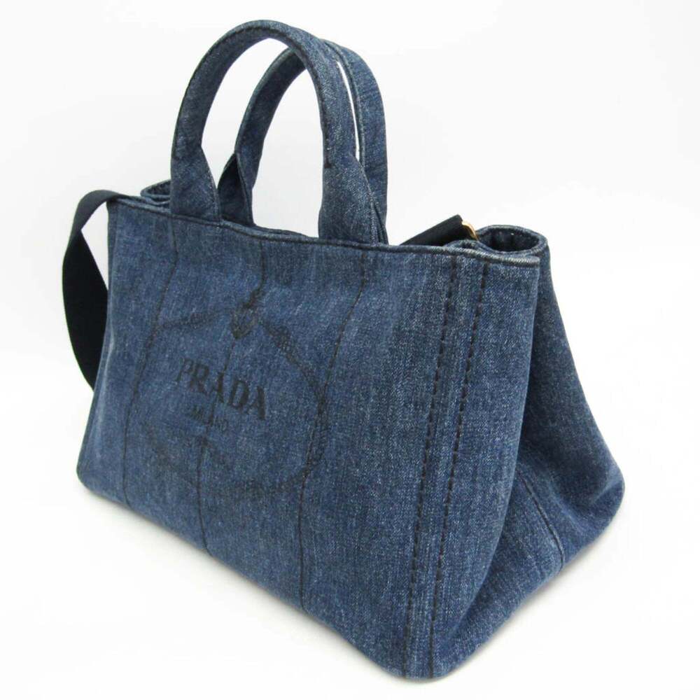 PRADA Blue Shoulder Bag - Picture 7 of 14